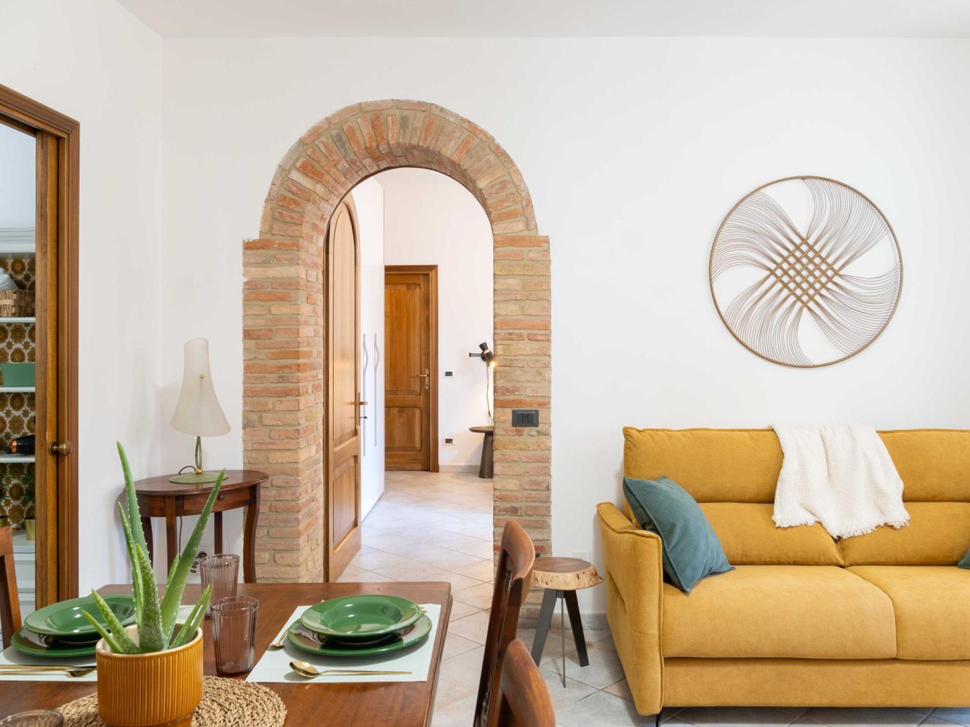Casa Serena - Appartamento A 圣吉米纳诺 外观 照片